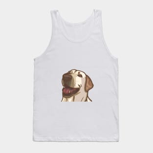 Dog - Cleo White Lab Tank Top